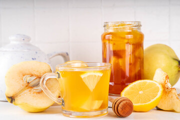 Korean traditional Quince Tea, MoGua drink