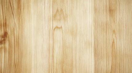 Naklejka premium A light wood texture with detailed grains and a warm, rustic feel, ideal for use in decoration and design, isolated on a white background