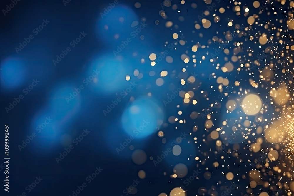 Poster Gold stars light backgrounds christmas gold.