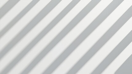 Obraz premium A close-up of a textured surface displaying alternating diagonal stripes in soft gray and white.