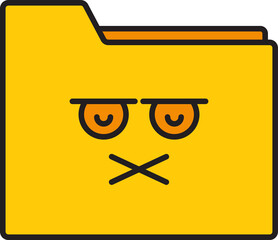 Mute Folder Emoticon
