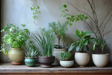 Fototapeta premium herbs in a pot