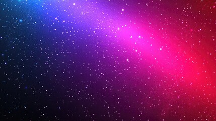 Obraz premium Abstract background with blue and pink gradient and starry sky effect.