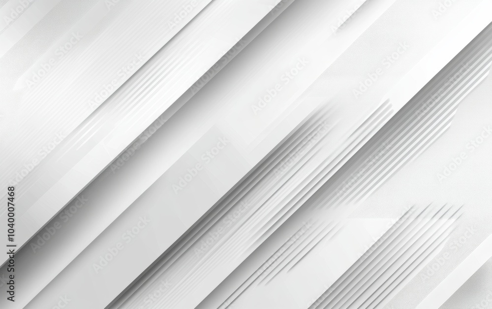 Poster a white background with a series of lines and dots