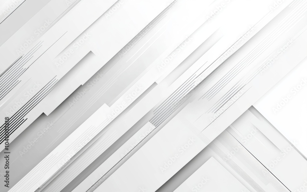 Poster a white background with a series of lines and dots