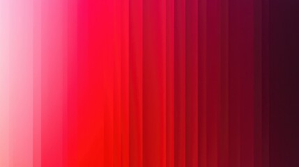 Abstract background with vertical red, pink and white stripes, from light to dark.