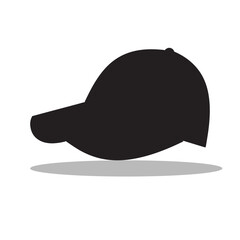 Baseball silhouette illustration Design Baseball silhouette icon