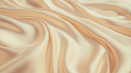 Beige satin silk, elegant fabric for backgrounds