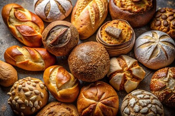 Homemade Bread and Buns Amid Grain Shortage - Minimalist Photography