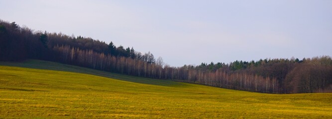 Panorama na łąkę © Adam