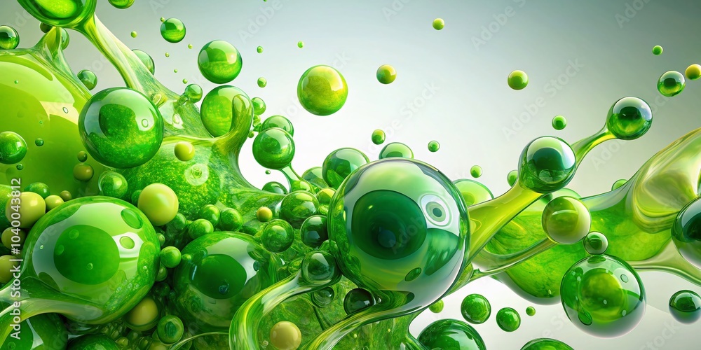 Poster irregular organic blobs set - abstract liquid forms for design and creativity