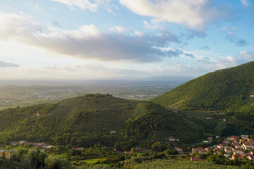The small Tuscan town of Buti.