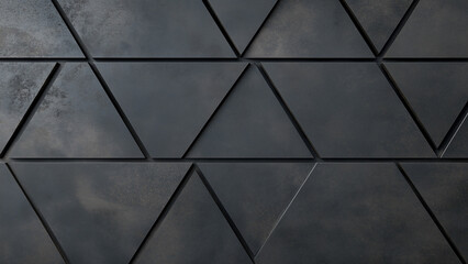 Modern Geometric Wall Textures - Sleek Blue-Gray Architectural Designs