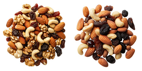 Set of Mixed Nuts for Healthy Snacking