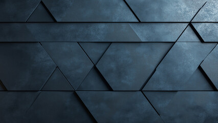 Modern Geometric Wall Textures - Sleek Blue-Gray Architectural Designs