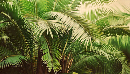 Fototapeta premium botanical retro vintage 