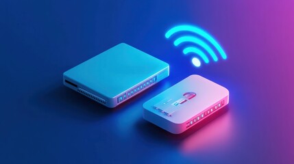 internet network connection wireless communication technology 