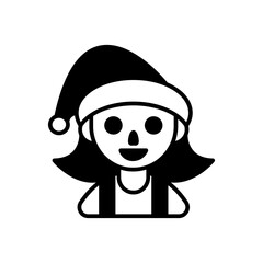 Festive Attire Glyph Icon, Vector illustration