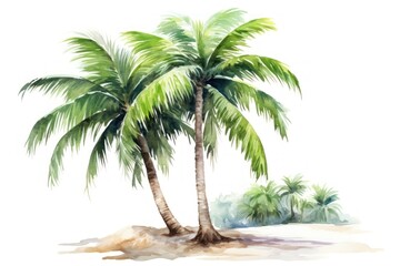 Obraz premium Tree outdoors coconut nature.