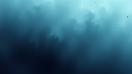 Fototapeta premium Mysterious underwater scene with blue hues.