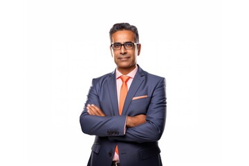 Portrait glasses adult photo.