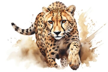 Fototapeta premium Cheetah wildlife leopard animal.
