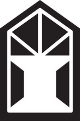 Arch Window Glyph Icon
