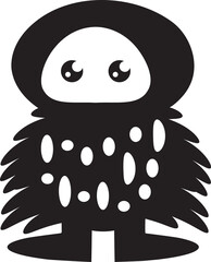 Monster Cartoon Character Illustration