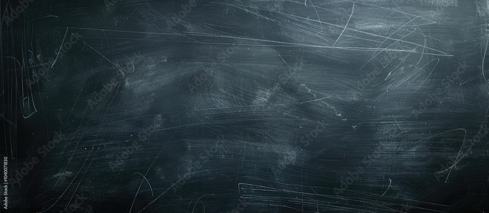 Poster minimalist background for elegant presentations featuring a dark chalkboard texture with copy space 