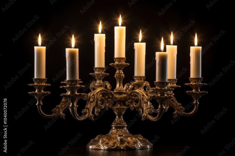 Canvas Prints Candle chandelier lamp spirituality.