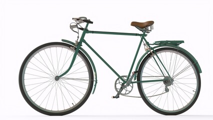 bicycle with white background