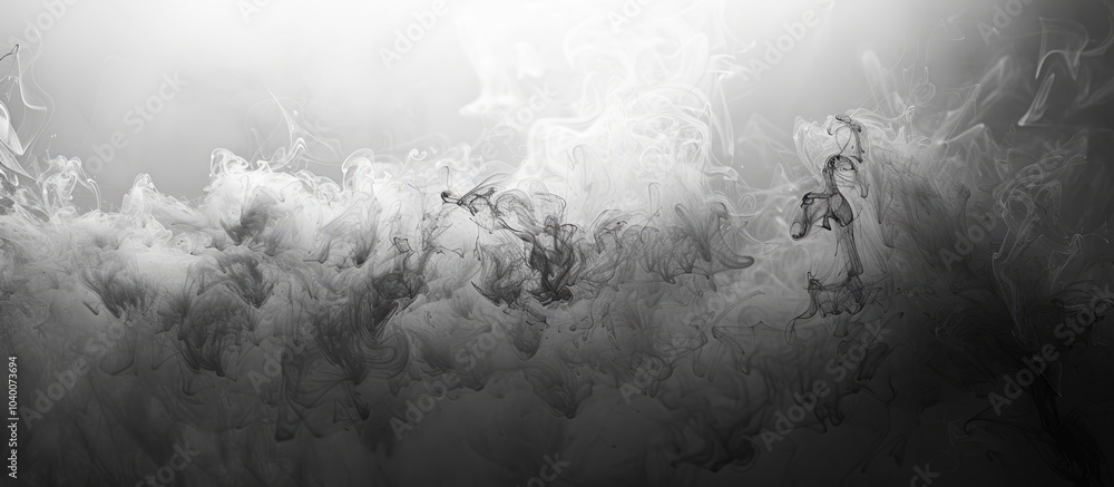 Poster abstract monochrome background with blurred gray grain texture on a wall creating copy space for an 