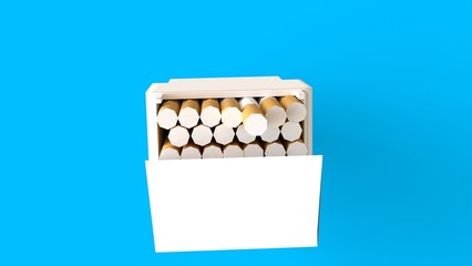 white cigarette pack 4k photos