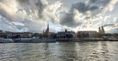 Fototapeta premium A trip to Budapest in Hungary, a beautiful city full of wonderful monuments.