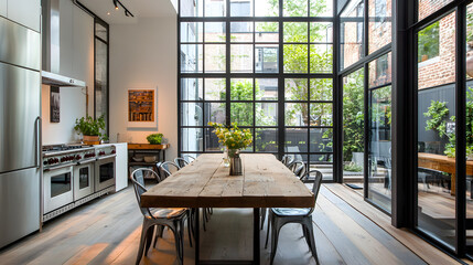 room with table