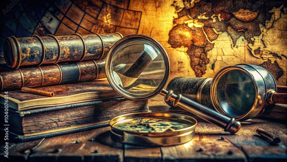 Poster Magnifying Glass Collection for Enhanced Search Functionality and Exploration