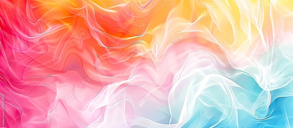Poster abstract gradient mesh background with vibrant colors perfect for adding copy space image