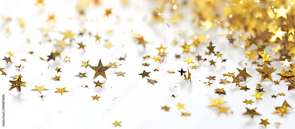 Poster a festive background with confetti and copy space image perfect for a carnival greeting card feature