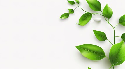 Obraz premium Simple and beautiful design on a white background - an elegant and minimalistic creation. This charming design on a pure white backdrop exudes simplicity and grace, captivating the eye with its clean 