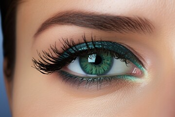 Fototapeta premium Cosmetics adult woman eye.
