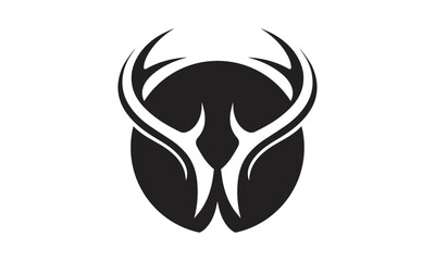 Deer Anthlers logo