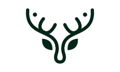 Deer Anthlers logo