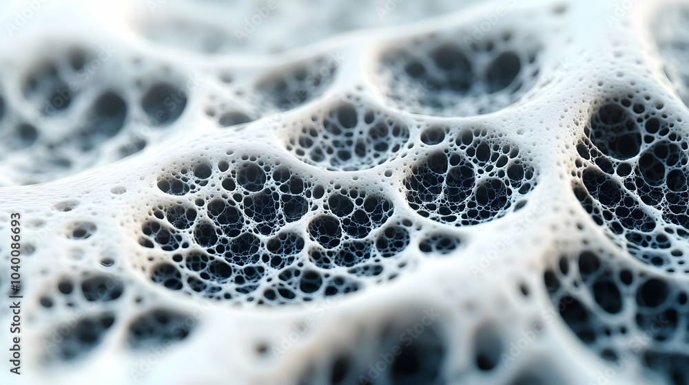 Poster 3d fractal market ecosystem concept close-up evolving branches representing stock sectors sub-branch