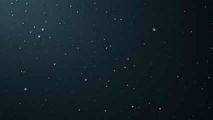 Fototapeta premium Abstract water droplets on dark background