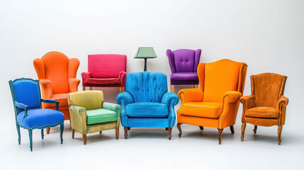 colorful  furniture