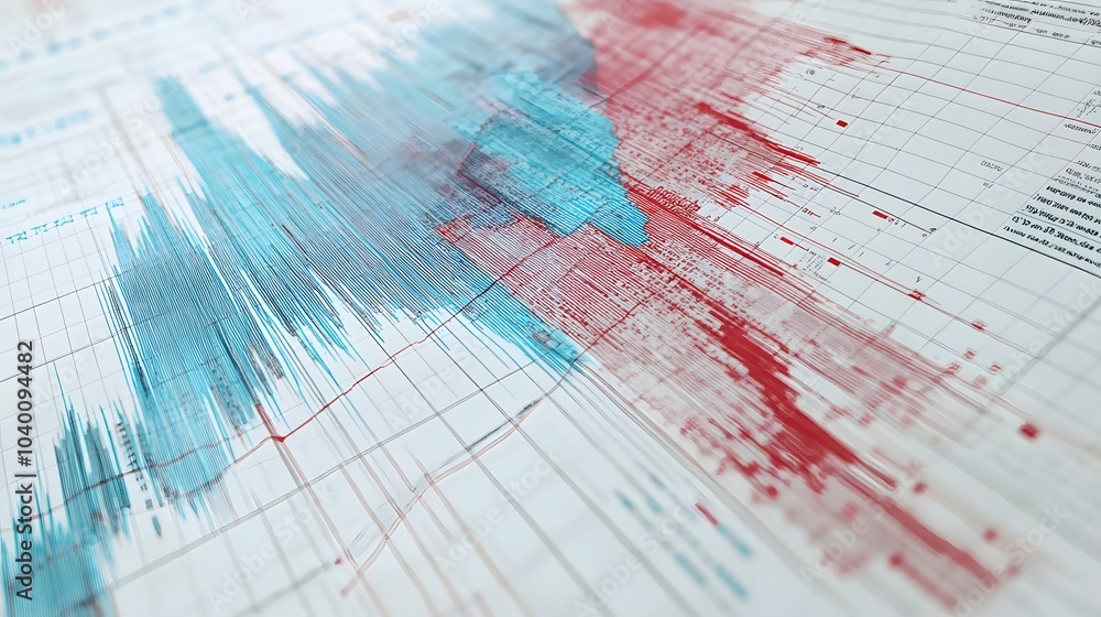 Poster a high-resolution close-up of a cryptocurrency report chart showing a sharp increase in bitcoin inve