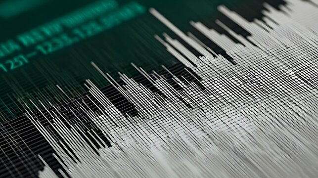 A high-resolution close-up of a cryptocurrency report chart showing a sharp increase in Bitcoin investment value during a national fintech summit