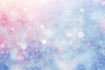 Obraz premium Snow flakes bokeh effect background backgrounds outdoors glitter.