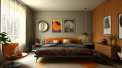 interior of a bedroom