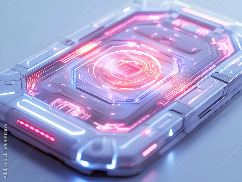 Poster flat macro virtual currency wallet address close up holographic text highlighting complex security f